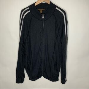 Sebastian Cooper Grey Zip Sweater Sz XL